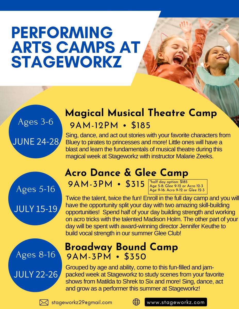 Stageworkz Theatre Arts Project Ballet, Tap, Jazz, Dance Musical